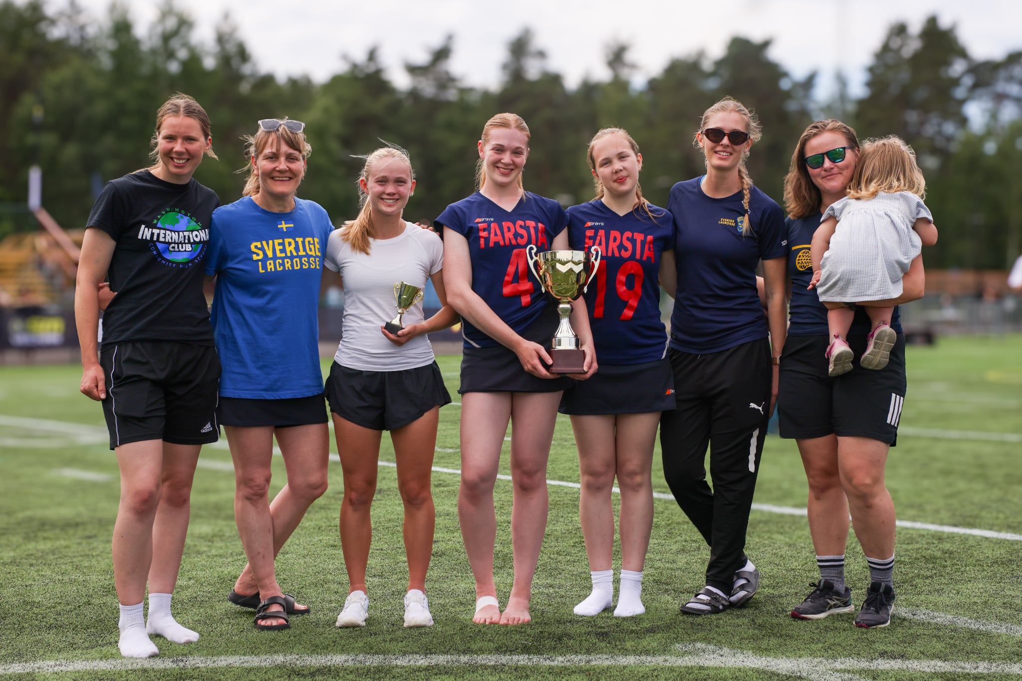 Farsta Lacrosse tog guld – avgjorde med sju sekunder kvar